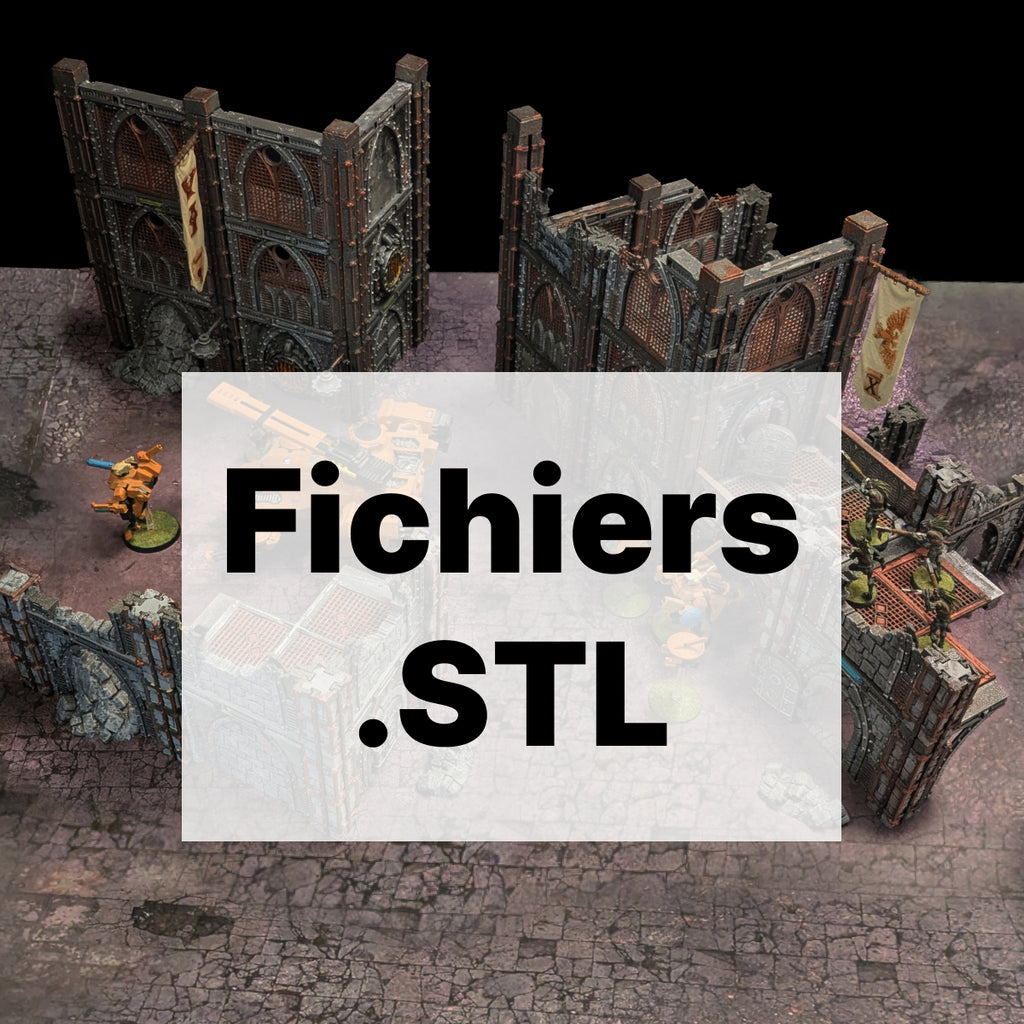 Avarax (STL) – vue 1 – Wargame Sceneries