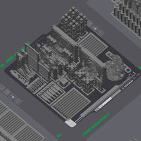 Avarax (STL) – vue 2 – Wargame Sceneries