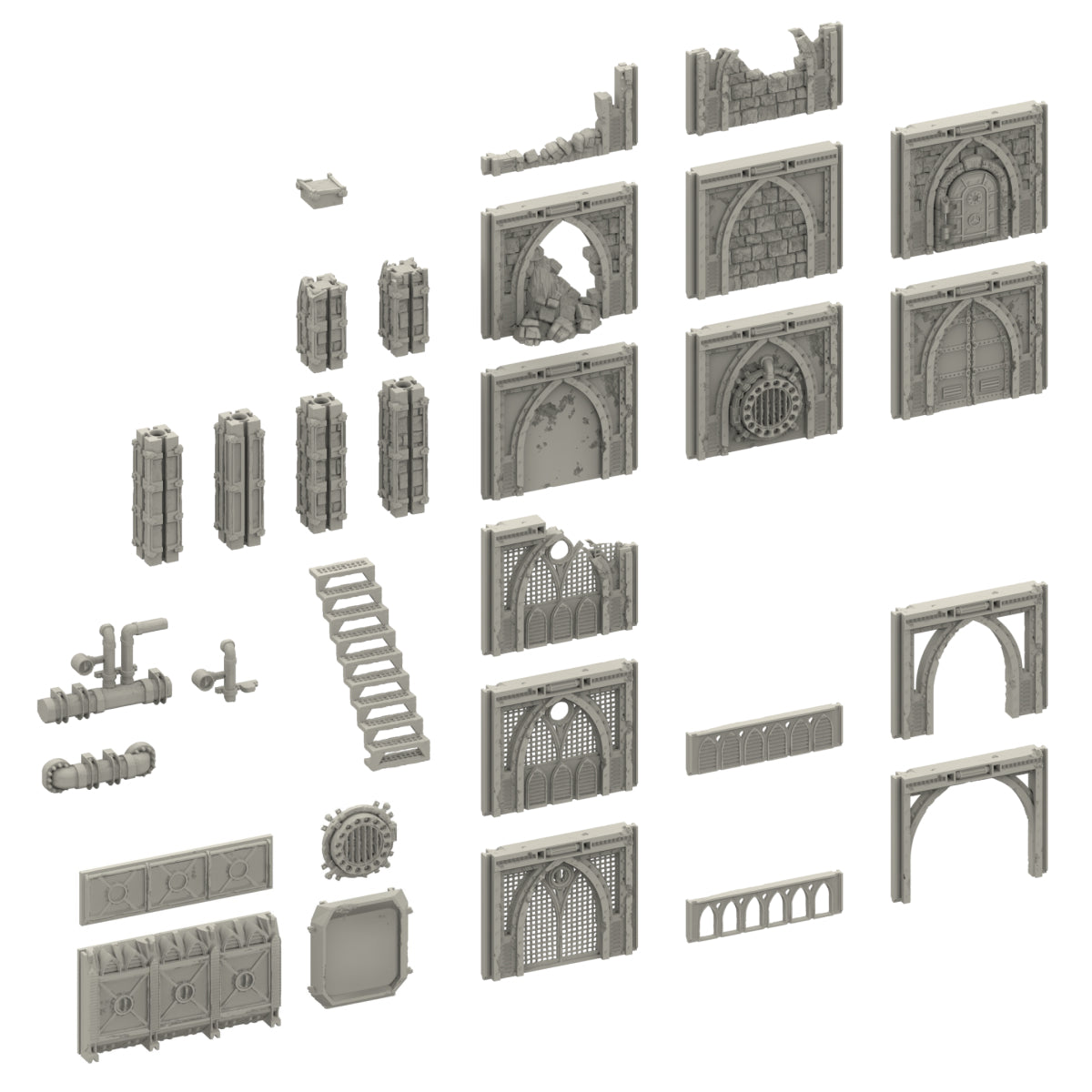 Avarax (STL) – vue 3 – Wargame Sceneries
