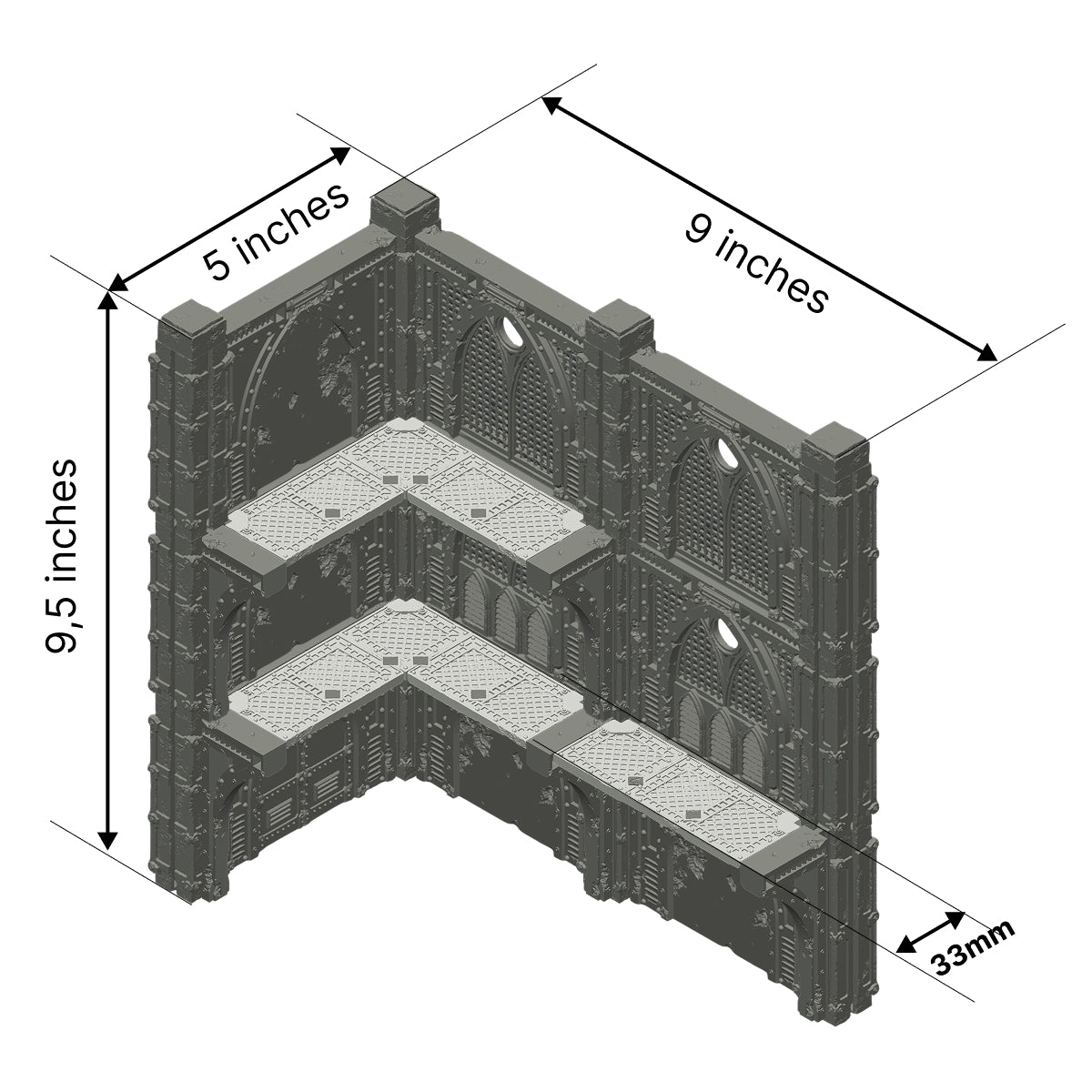 Avarax - Tables de tournoi WTC – vue 5 – Wargame Sceneries