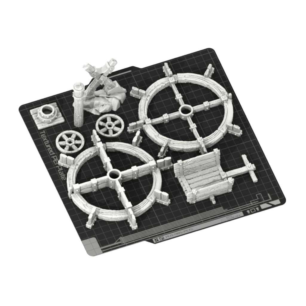 Roue à aubes (STL) – vue 2 – Wargame Sceneries