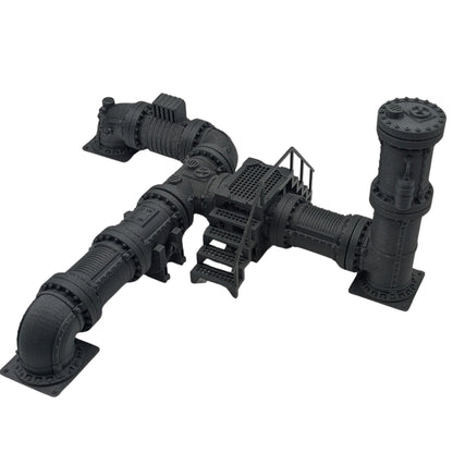 Pipe Set - D30mm - Desert Biome - STL