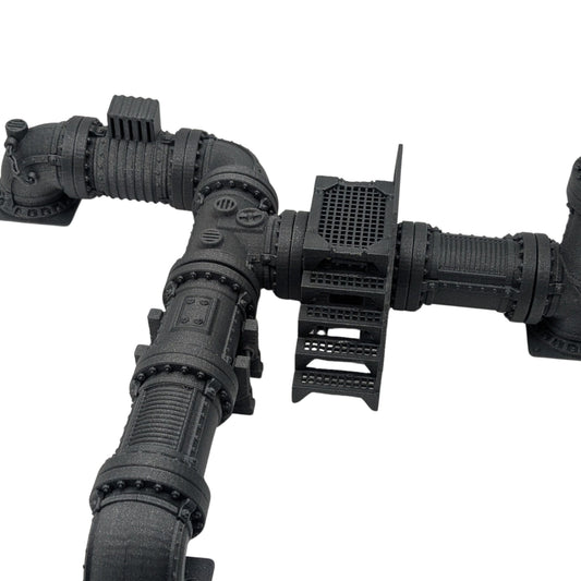 Pipe Set - D30mm - Desert Biome - STL