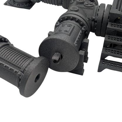 Pipe Set - D30mm - Desert Biome - STL