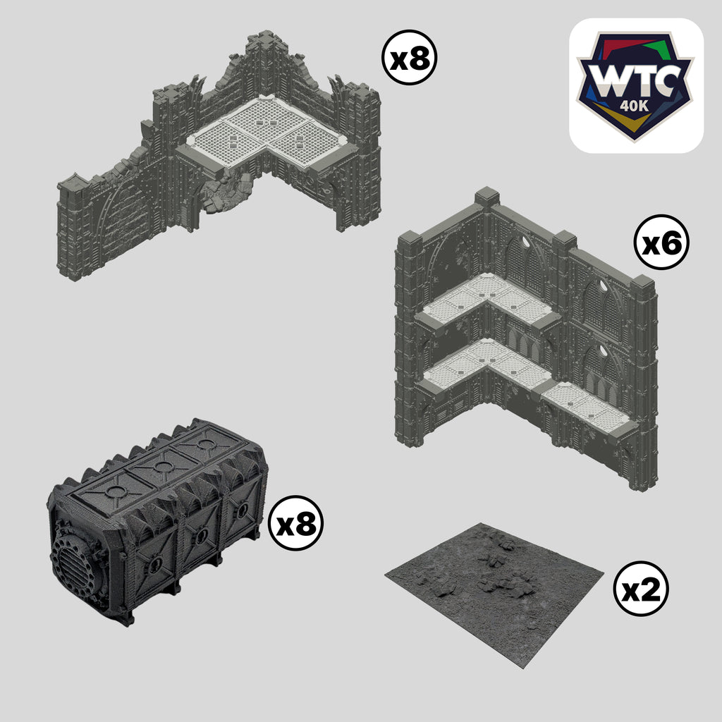 Avarax - Tables de tournoi WTC – vue 1 – Wargame Sceneries