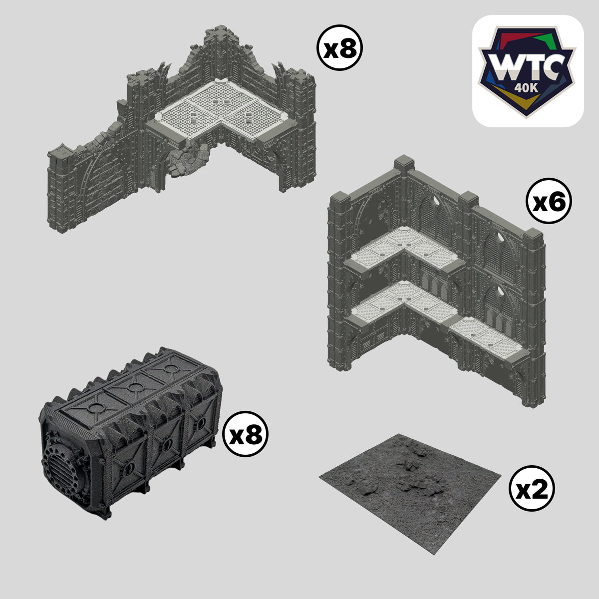 Avarax - Tables de tournoi WTC – vue 1 – Wargame Sceneries
