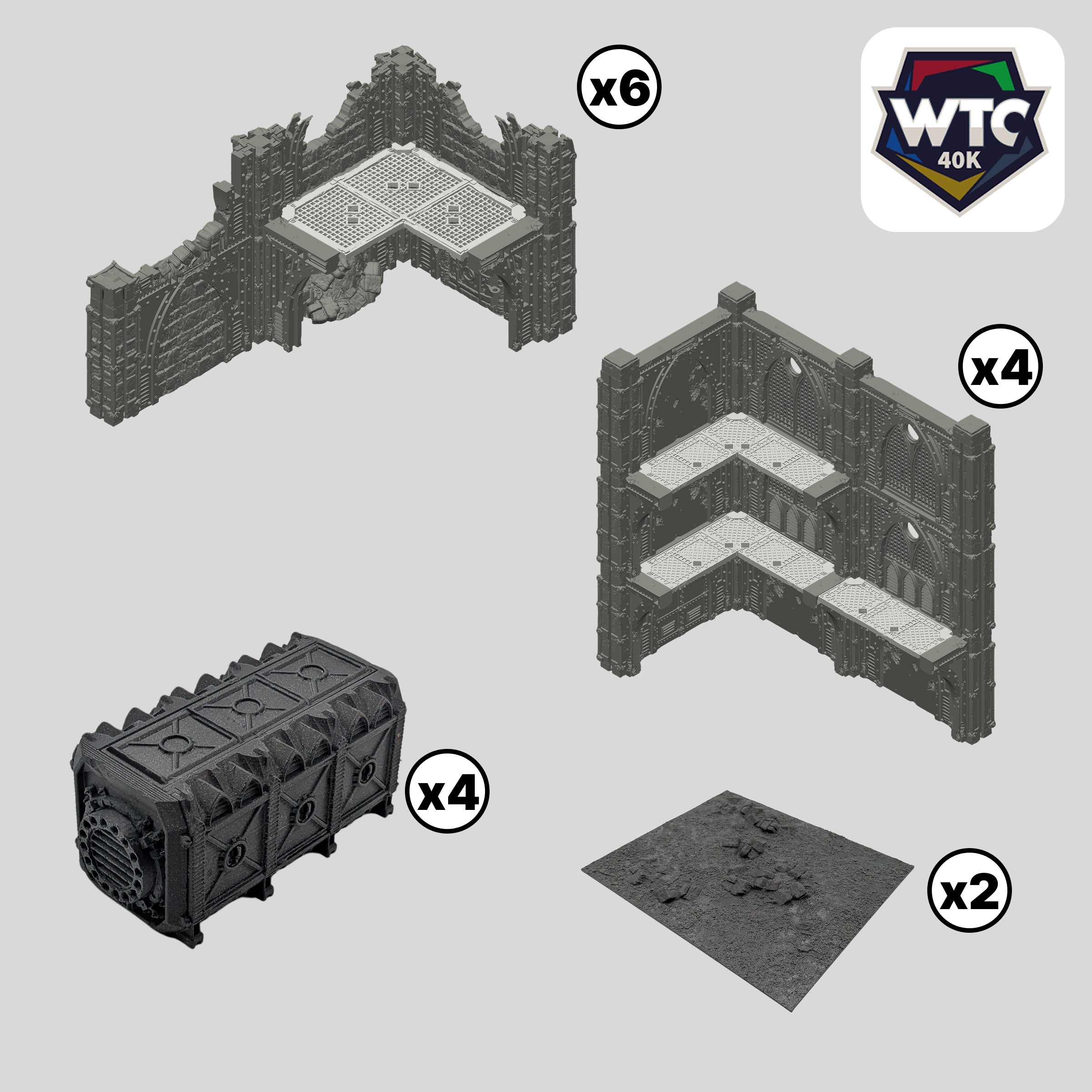Avarax - Tables de tournoi WTC – vue 2 – Wargame Sceneries