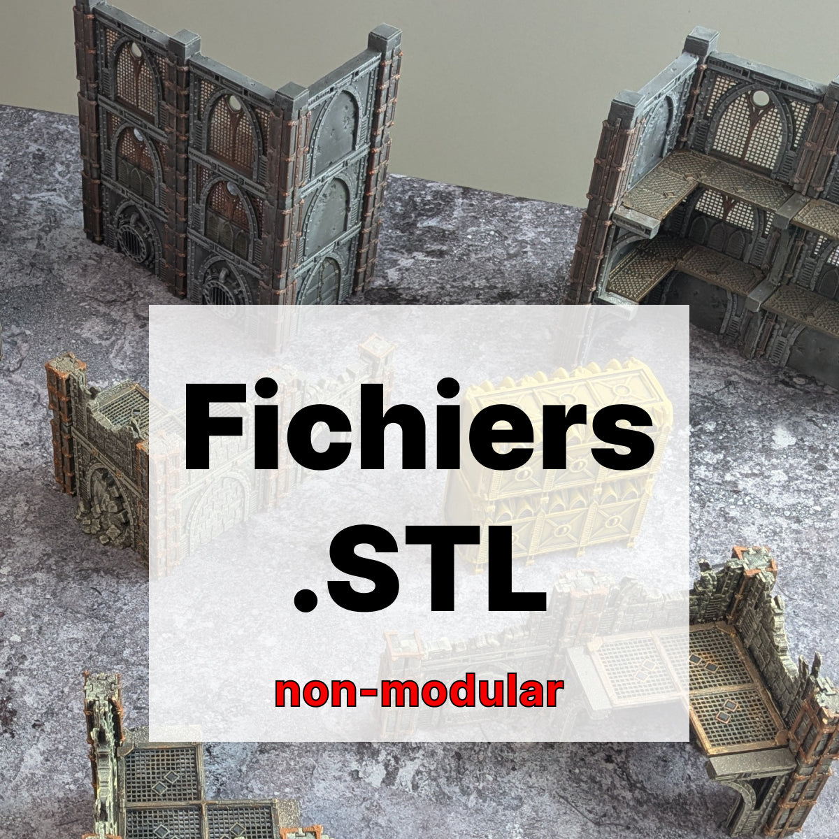 Avarax - Quickbuild (STL) – vue 1 – Wargame Sceneries